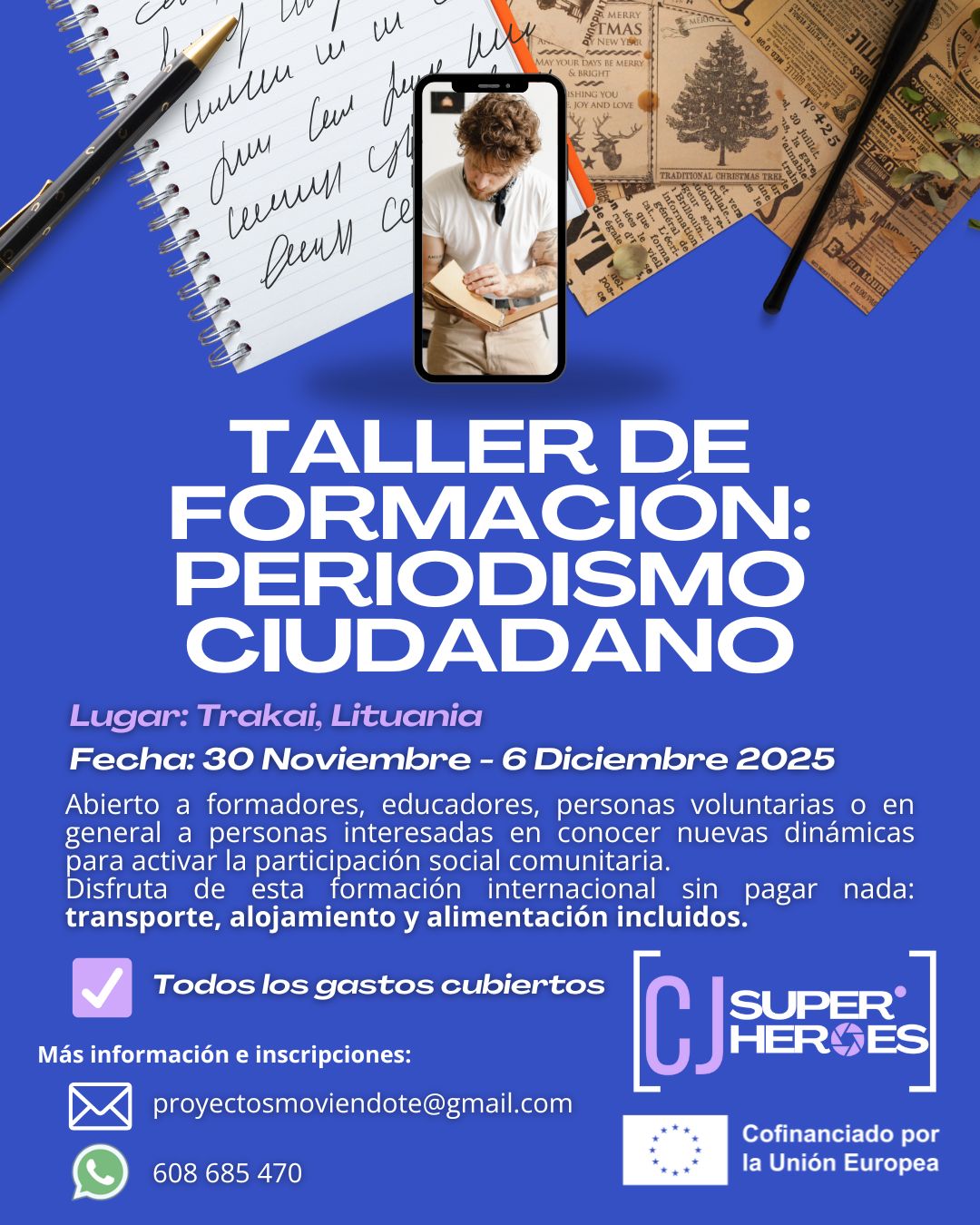 Taller de Formación en Periodismo Ciudadano en Lituania