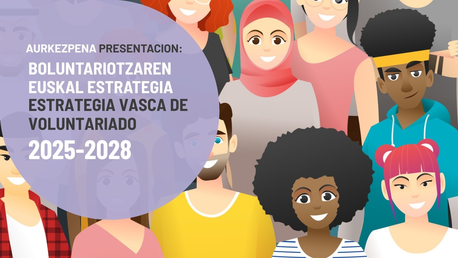Presentación de la Estrategia Vasca de Voluntariado 2025–2028
