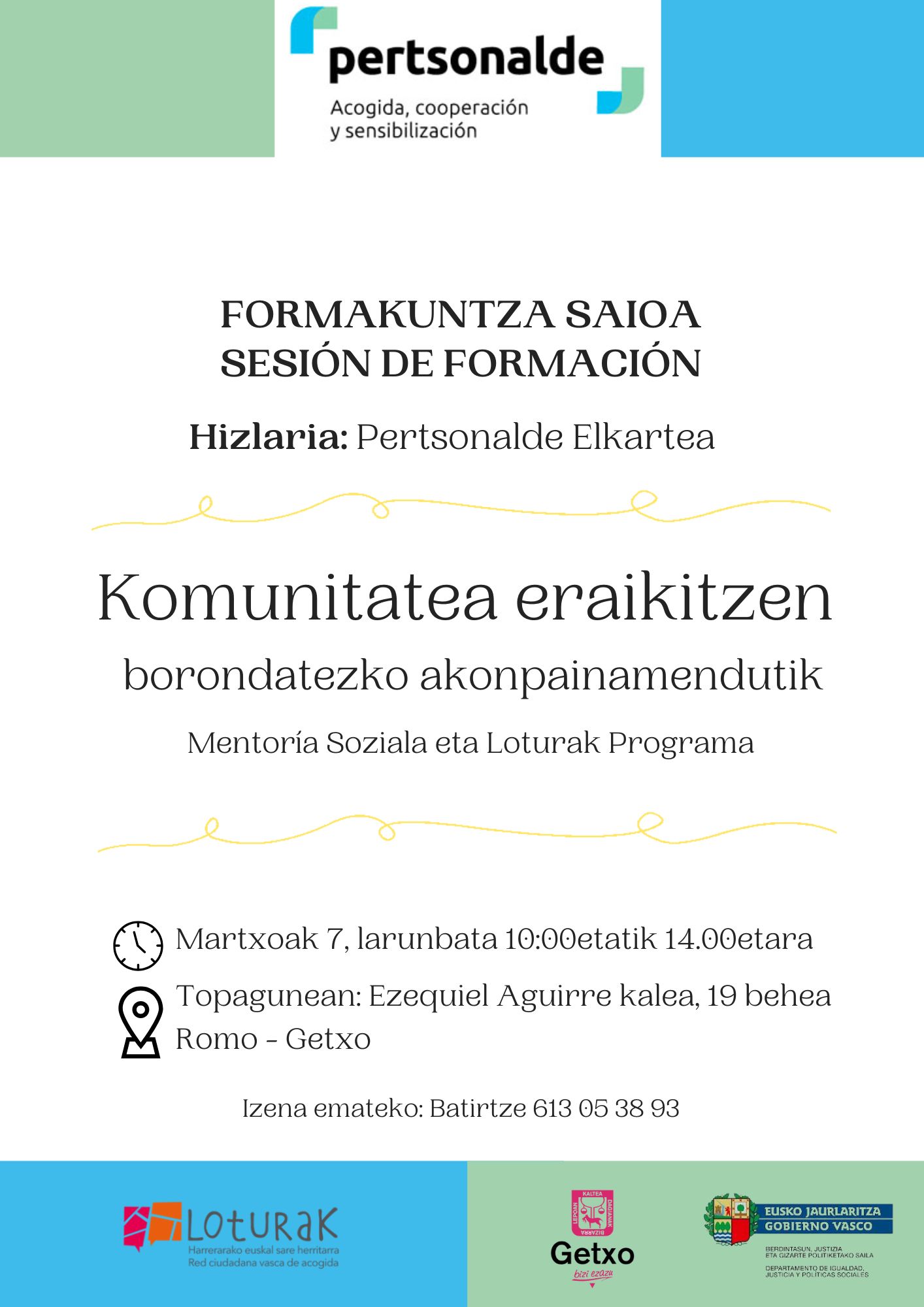 Construyendo comunidad desde el acompañamiento voluntario