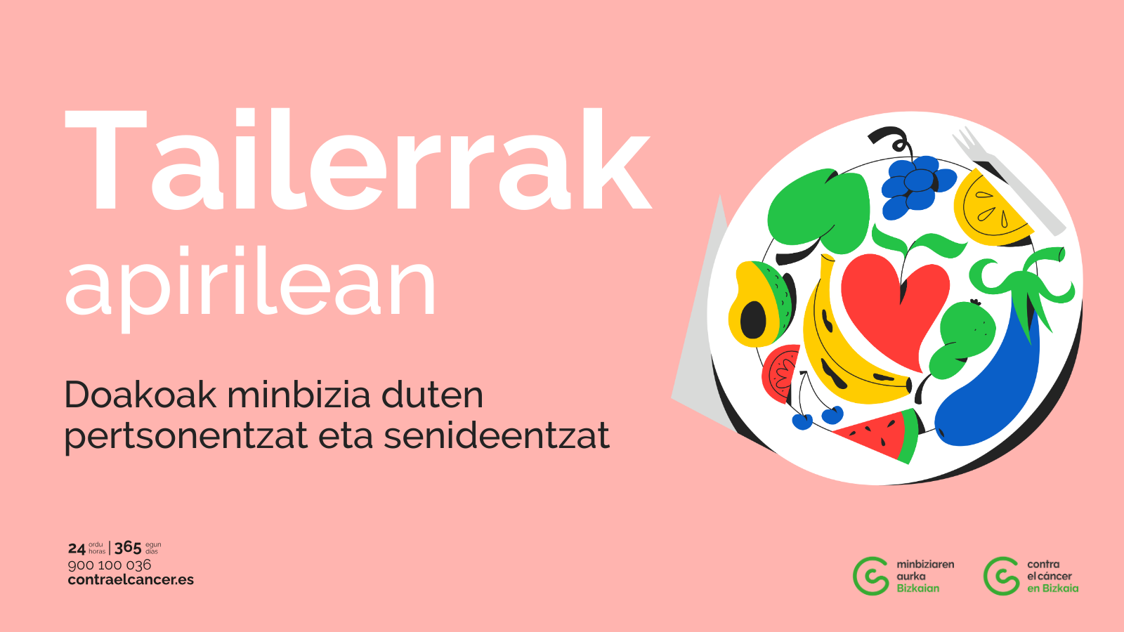 Talleres gratuitos de abril