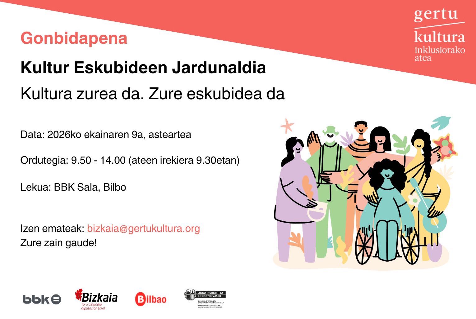 Invitación Jornada Derechos Culturales