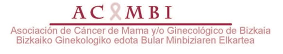 Imagen del logotipo de: ACAMBI Asoc. de Cáncer de Mama y Ginecológico de Bizkaia