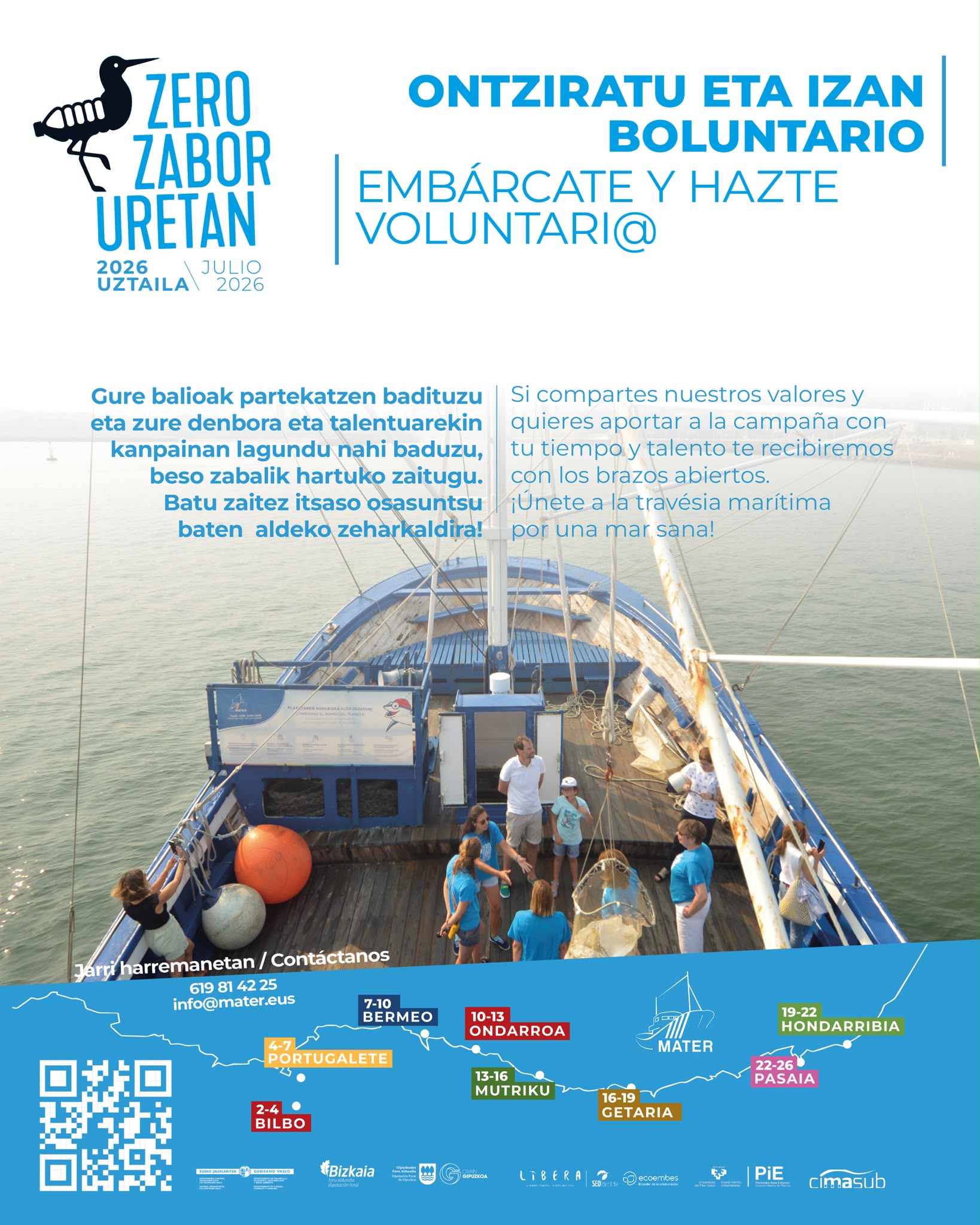 Boluntarioak ZERO ZABOR URETAN 2025)