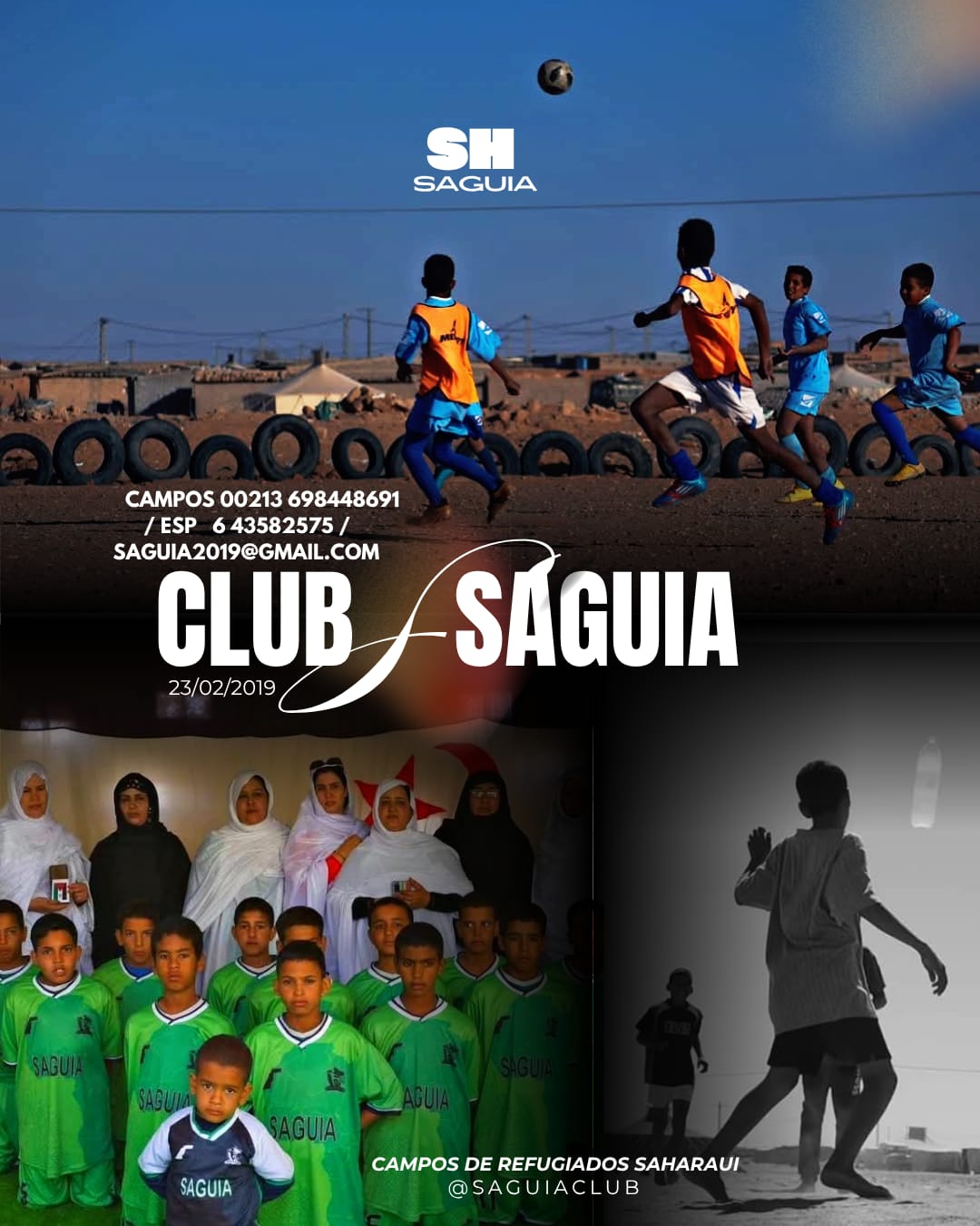 El deporte como herramienta de esperanza en los Campamentos Refugiadas Sahara)