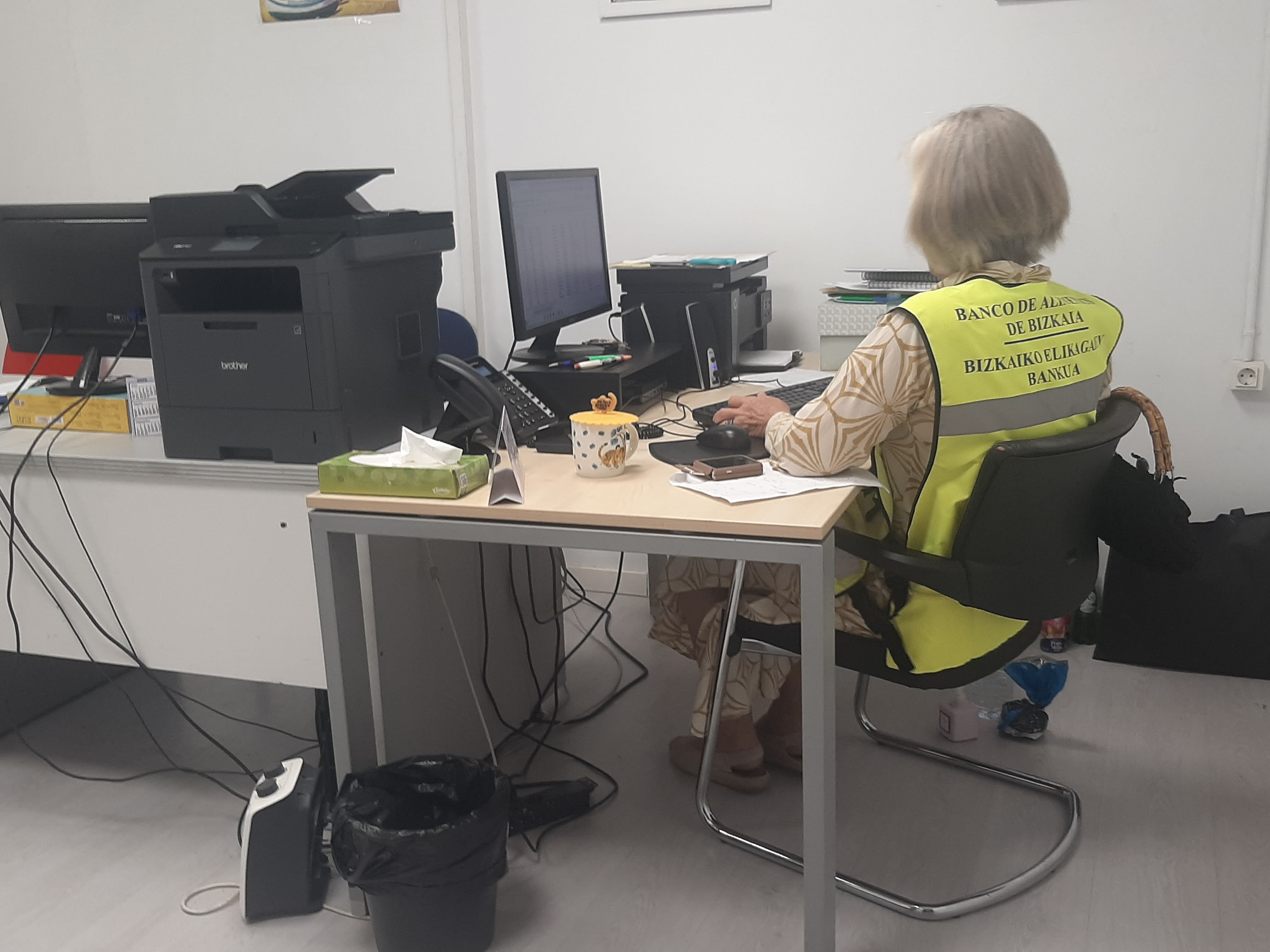 Oficinas del Banco de Alimentos en Basauri)