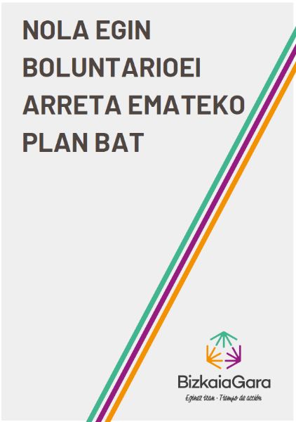Nola egin boluntarioei arreta emateko plan bat